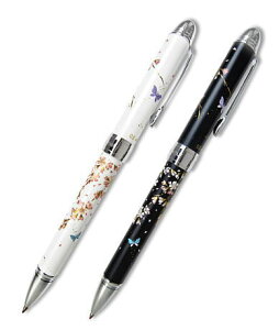 セーラー万年筆 優美蒔絵3 2+1 「枝垂桜」(2色ボールペン黒・赤+シャープペンシル0.5mm)