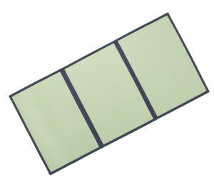 京倉 たためる畳三つ折り KTT-1787 突然の災害時など学校や避難場所での避難生活に役立つたためる畳です(17160)