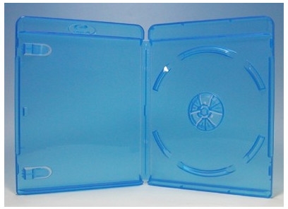 ブルーレイディスクケース 1枚収納　25枚　Blu-rayロゴあり　(ブルーレイケース Blu-rayケース  (25枚ｘ1))