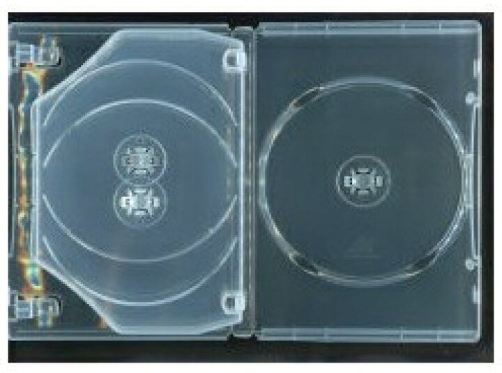 楽天市場】DVD トールケース DVDケース 3枚収納 14mm （Mロック） 100 