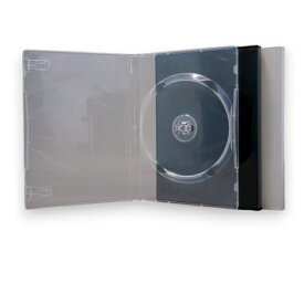 DVD トールケース　1枚収納　14mm　（Mロック）　100枚　（100枚x1） BD DVD CD 収納