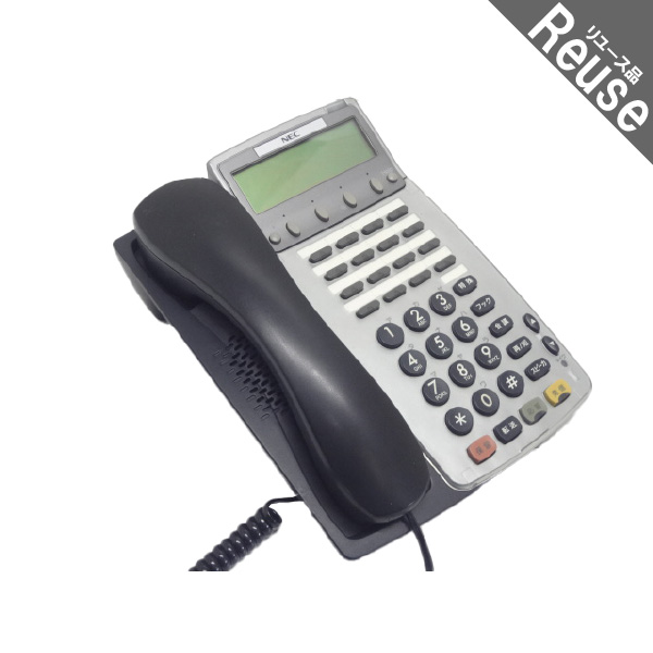  ビジネスフォン ビジネスホン NEC製 DTR-16K-1D(BK) Dterm 85 16ボタン漢字標準電話機（黒） オフィス 電話機 会社 事務所 業務用 JP-F11374B ∴