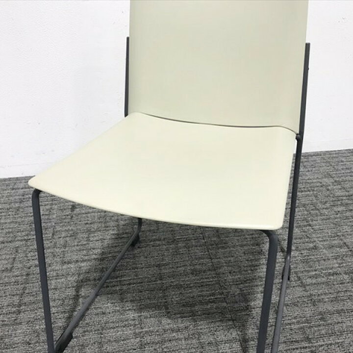 楽天市場】【中古】 ミーティングチェア スタッキング 肘無 エネア 