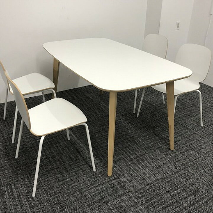 楽天市場】ミーティングテーブルチェアセット 5点セット IKEA  