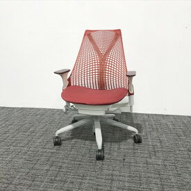 【5/27-28限定クーポン配布中】 ハーマンミラー セイルチェア HermanMiller Sayl Chair オフィスチェア レッド 【中古】
