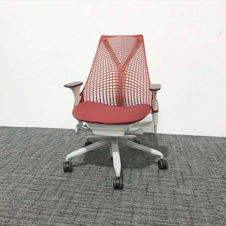 楽天市場】ハーマンミラー HermanMiller セイチェア レッド レッド  
