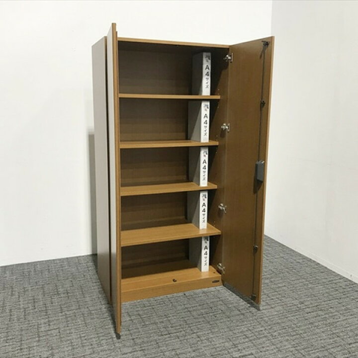 楽天市場】【中古】 書庫 社長室家具 オカムラ エグゼクティブ 両開き 