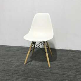 【安心！リユース保証8ヵ月付き♪】 ハーマンミラー HermanMiller イームズ シェルチェア ハーマンミラー ミーティングチェア 会議椅子 プラスチック ホワイト 【中古】