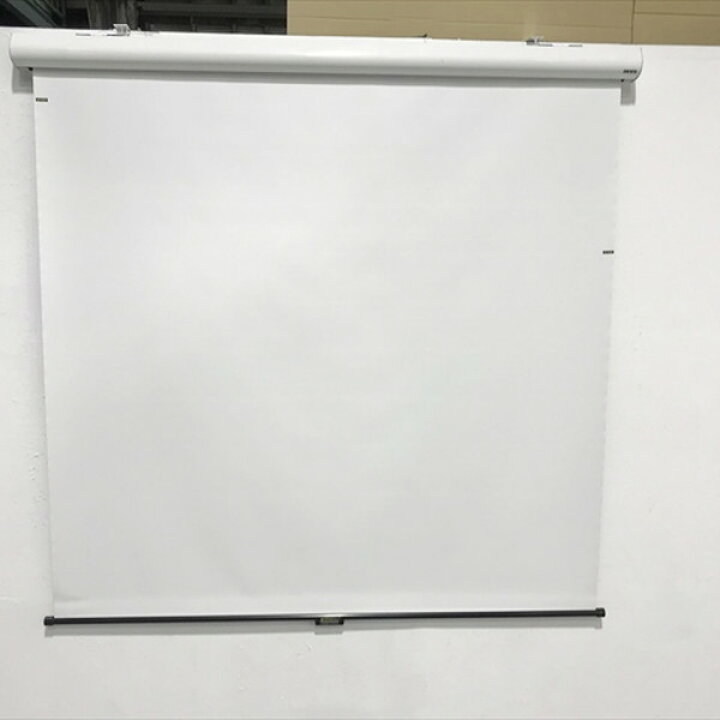 楽天市場】【中古】 プロジェクタースクリーン 壁掛式 手動 85インチ 