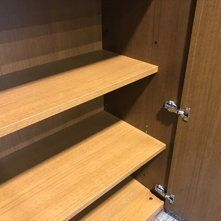 楽天市場】【中古】 書庫 オカムラ エグゼクティブ 両開き ブラウン 