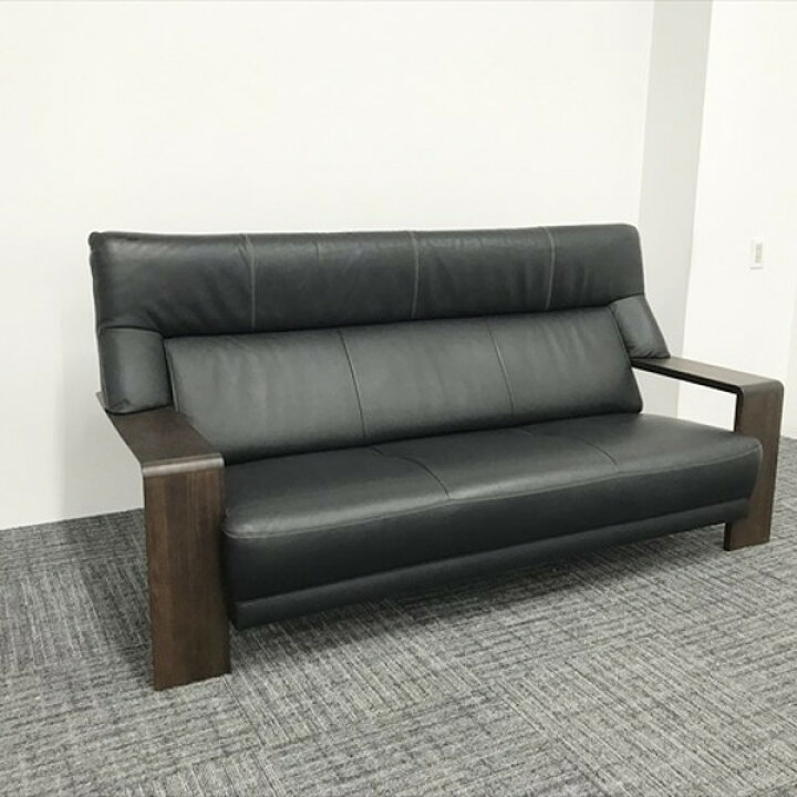 楽天市場】応接用ソファ 3人用 カリモク ダンテ 【中古】 : オフィス  