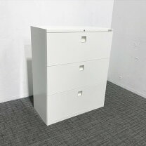 楽天市場】ラテラルキャビネット 3段 オカムラの通販