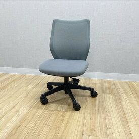 オカムラ CG-Mチェア メッシュ 肘無 オフィスチェア グレー 【中古】