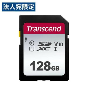 gZh SDXCJ[h 128GB class10 UHS-I U1 V10 TS128GSDC300S SDJ[h f[^ۑ L^fBA