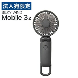 ���Y�� �n���f�B�t�@�� Silky Wind Mobile 3.2 �_�[�N�O���[ 9ZF040RH82 �啗�� �É� �J���r�i