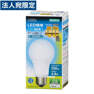 �I�[���d�@ LED�d�� E26 40�`���� �����F LDA5N-G AG53