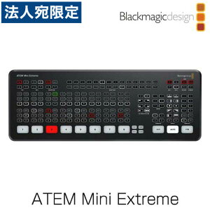 Blackmagic Design (�u���b�N�}�W�b�N�E�f�U�C��) ���C�u�v���_�N�V�����X�C�b�`���[ ATEM Mini Extreme SWATEMMINICEXT�w����s�x