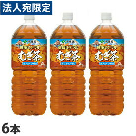 『お1人様1箱限り』伊藤園 健康ミネラルむぎ茶 2L 6本 麦茶 お茶 ペットボトル