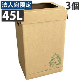 『法人様限定』ゴミ箱 ダストボックス 45L 3個『送料無料（一部地域除く）』