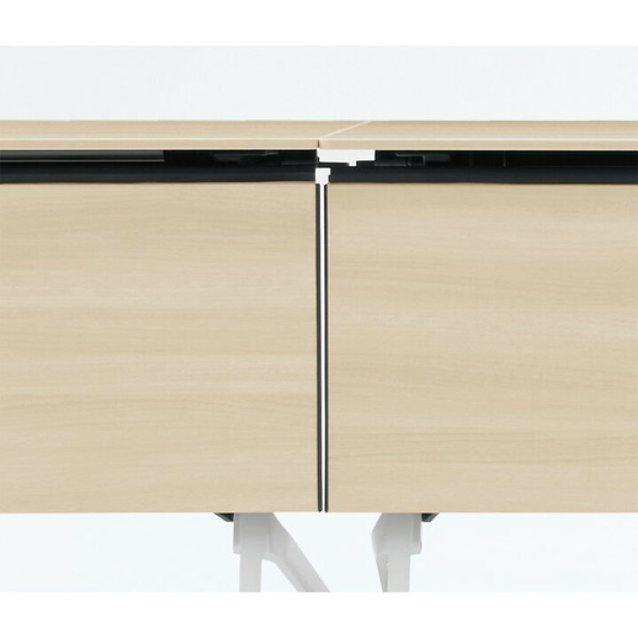 楽天市場】オカムラ サイドフォールドテーブル マルカ 棚板付 W1200 