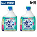 花王 除菌漂白剤 キッチン泡ハイター 業務用 つけかえ 1000ml×6個 台所用漂白剤 キッチン用 漂白剤 業務用 漂白 消臭 厨房『送料無料（一部地域除く）』