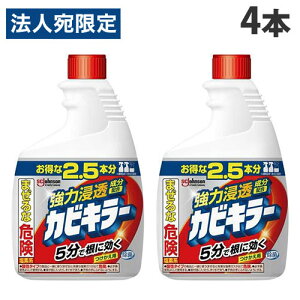 ジョンソン カビキラー つけかえ用 特大サイズ 1000g×4本 カビ取り 洗剤 カビ 黒カビ 除去 浴室 タイル 壁 塩素系