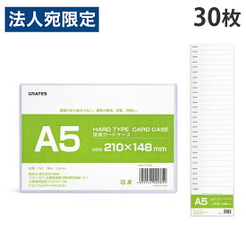 硬質カードケース A5 30枚 硬質ケース