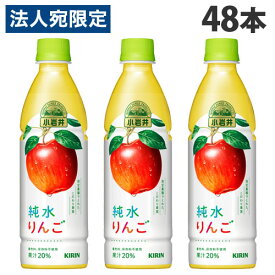 キリン 小岩井 純水りんご 430ml×48本 飲料 KIRIN ジュース ペットボトル フルーツジュース『送料無料（一部地域除く）』
