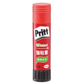【ゆうパケット対応可】スティックのり プリット Pritt 強粘着 レギュラー NS-701【プラス PLUS】内容量：約10g 固形のり