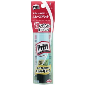 【ゆうパケット対応可】スティックのり スムーズプリット スムーズ Pritt レギュラー セリース　1本入り NS-721-1P【プラス PLUS】内容量：約10g 固形のり