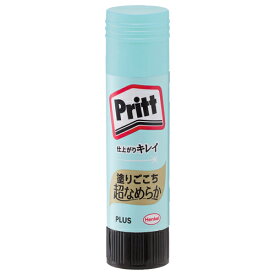 スティックのり スムーズプリット スムーズ Pritt ミディアム NS-722【プラス PLUS】内容量：約22g 固形のり