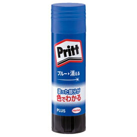 スティックのり カラープリット カラー Pritt ジャンボ NS-734【プラス PLUS】内容量：約40g 固形のり
