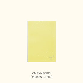 【ゆうパケット対応可】＜KOKUYO　ME＞ノートブックME　30枚　B罫　セミB5　ムーンライム【コクヨ】KME-NB3BY