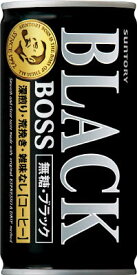 サントリーBOSS 無糖ブラック 185g×30缶 FBDBL※軽減税率対象商品