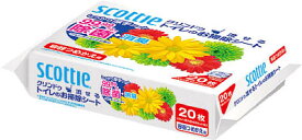 日本製紙クレシアスコッティクリンドゥトイレのお掃除シート 容器詰替用 20枚