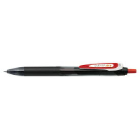 【ゆうパケット対応可】ゲルインクボールペン ノック式サラサドライ　インク色：赤　ボール径0．5mm JJ31-R【ゼブラ】