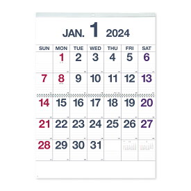 カレンダー ＜2024年版＞ MSカレンダー NK-8499【新日本カレンダー】サイズ：（見開き）710×512mm