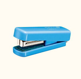 ＜KOKUYO　ME＞ポータブルステープラーME・たためるタイプ・プールブルー【コクヨ】KME-PSL101LB