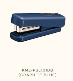 ＜KOKUYO　ME＞ポータブルステープラーME・たためるタイプ・グラファイトブルー【コクヨ】KME-PSL101DB