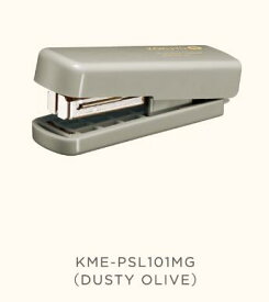 ＜KOKUYO　ME＞ポータブルステープラーME・たためるタイプ・ダスティオリーブ【コクヨ】KME-PSL101MG