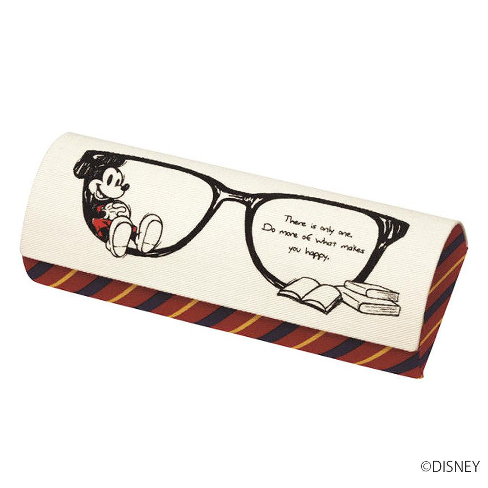 超激安 ミッキーマウスのオシャレでかわいいメガネケース 同梱不可 メガネケース 094029 訳あり品送料無料 クロス付 ミッキーマウス