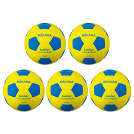 スマイルサッカー軽量３号 SF3J-YLG*5【ミカサ】 ＬＧ（５個） ボール