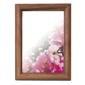 （同梱不可） Latree ラトレ WAKU ワク フォトフレーム 葉書 043 ♯WN ウォルナット PL1WAK-0430000-WNOL やさしいデザインのフレーム