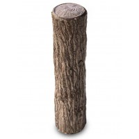 クヌギの木を思わせる 自然な風合いのコンクリート製擬木 18％OFF 代引き不可 同梱不可 NXstyle 擬木 1334044 新入荷　流行 単独300 花壇材 ×4個