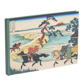 （同梱不可） ナカバヤシ　100年台紙アルバム/ブック式/A5/北斎錆緑　A-A5H-150-2 海外でも人気の浮世絵デザインのフリーアルバム