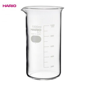（代引き不可）（同梱不可）HARIO ハリオ TB-1L SCI トールビーカー 1000ml 6個入り