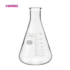 （代引き不可）（同梱不可）HARIO ハリオ SF-1L SCI 三角フラスコ 1000ml 6個入り