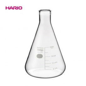 （代引き不可）（同梱不可）HARIO ハリオ SF-2L SCI 三角フラスコ 2000ml 6個入り