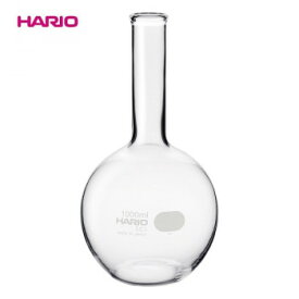 （代引き不可）（同梱不可）HARIO ハリオ HF-1L SCI 平底フラスコ 1000ml 6個入り