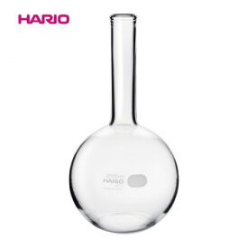 （代引き不可）（同梱不可）HARIO ハリオ HF-2L SCI 平底フラスコ 2000ml 6個入り